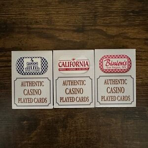 Downtown Las Vegas Hotel Casino Playing Cards